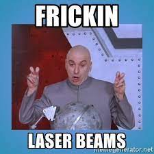 frickin laser beams dr evil laser