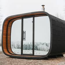 Norseman Round Cube Sauna 8 Seater 1