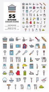 Kitchen Color Icons Icon Color