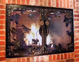 Custom Made Fireplace Screens And Doors
