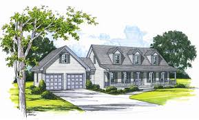 Cape Cod House Plan With 3 Bedrooms And