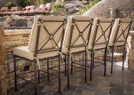 Outdoor Bar Chairs Iron Patio
