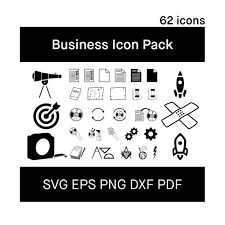 Business Icon Pack 62 Icons