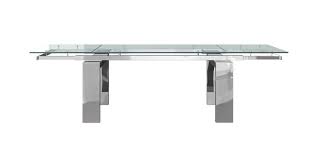 Nabu Extendable Glass Dining Table