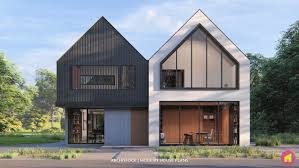 4 Bedroom Scandinavian House Plan Ank