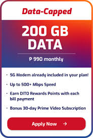 Dito Home 5g Postpaid Plans Dito