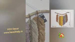 Cotton Rope And Bamboo Handwash Wall