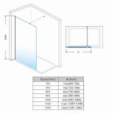 Nano Glass Shower Screen