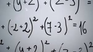 Math Equation White Board Stock