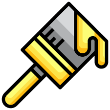 Paint Brush Generic Outline Color Icon
