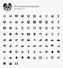 83 Animals And Natures Set Bundle Icons