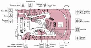 Msc Divina Deck 14 Plan Cruisemapper