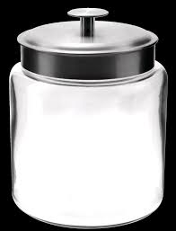 Montanna Glass Storage Jar With Lid 2