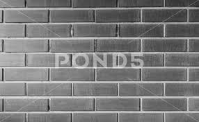 Photograph Black And White Brick Wall