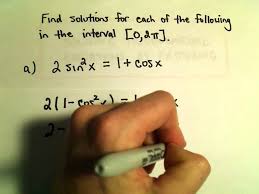 Solve Trigonometric Equation By