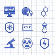 100 000 Science On A Laptop Icon Vector