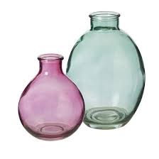 Camila Bottle Petite Glass Vase