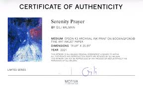 Motiva Gili Klein Serenity Prayer