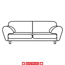 Sofa Silhouette Vector Art Icons And
