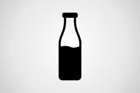 Milk Bottle Icon Graphic By Jm Graphics