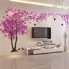 3d Large Couple Tree Wall Sticker