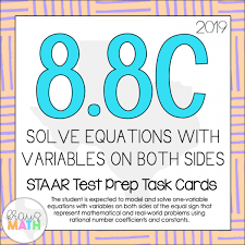 Staar Test Prep Teks Task Cards