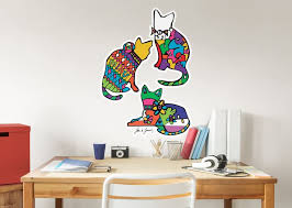 Vinyl Wall Decals Cat Icon Removable Wall