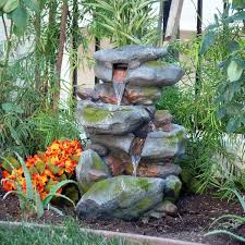 3 Tier Rock Waterfall Fountain