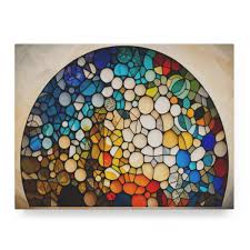 Stained Glass Sphere Acrylic Prints