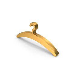 Gold Clothing Hanger Icon Png Images