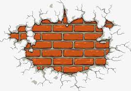 Brick Wall Drawing Wall Drawing