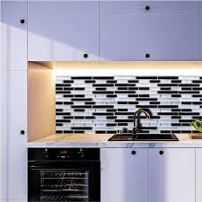 Polished Glass Kitchen Backsplash Tiles