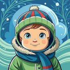Cute Girl In Winter Outfit Clothing
