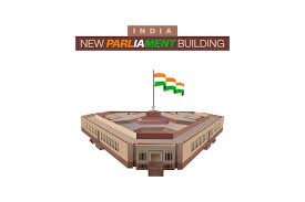 India New Parliament Building Vector