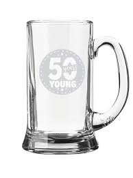 Young Engraved Beer Mug