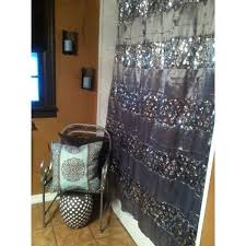 Luxury Shower Curtain And Hooks Set Or
