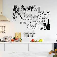 Wine Quote Wall Decal
