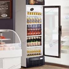 Upright Single Glass Door Cooler Fridge