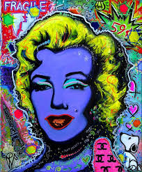 Pop Art Graffiti Marilyn Monroe