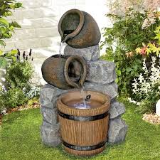 Spilling Pot Wall Water Feature With