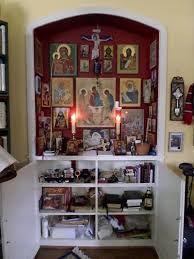 Home Altar Catholic Prayer Corner