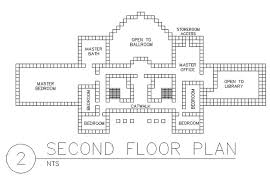 Second Floor Plan Minecraft House