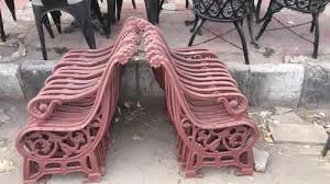 3 Seater Cast Iron Bench