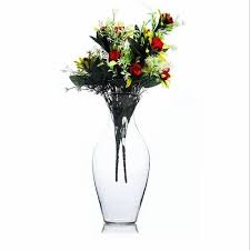 Surahi Shape Glass Flower Vase Size