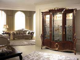 Display Cabinet With Elegant Decor