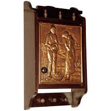 Copper Cloakroom Wall Cabinet 1890s