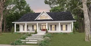 Plan 77407 Three Bedroom Southern