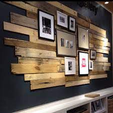 Love Wooden Accent Wall Home