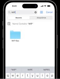 Iphone Or Ipad In The Files App