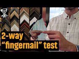 Two Way Mirror Fingernail Test